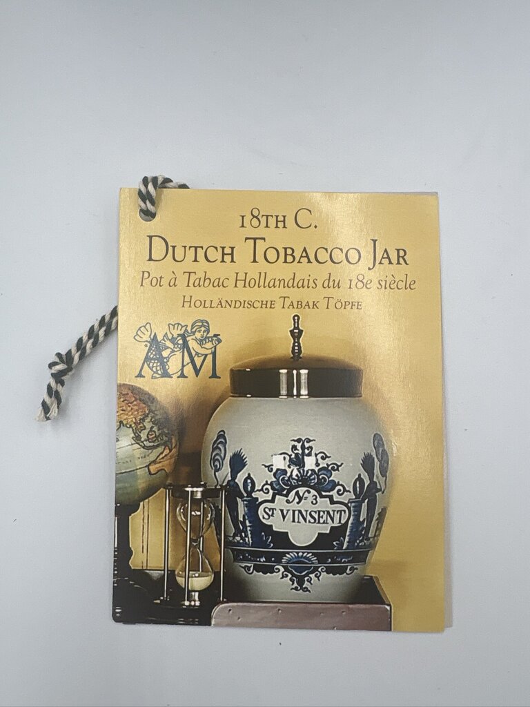 Authentic Models St. Vincent Dutch Tobacco Jar - 8X8X14H