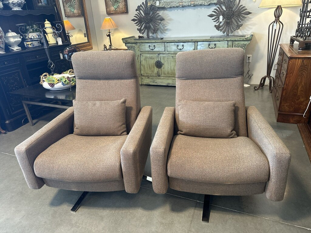 American Leather Innovation Cloud Recliner- Pair