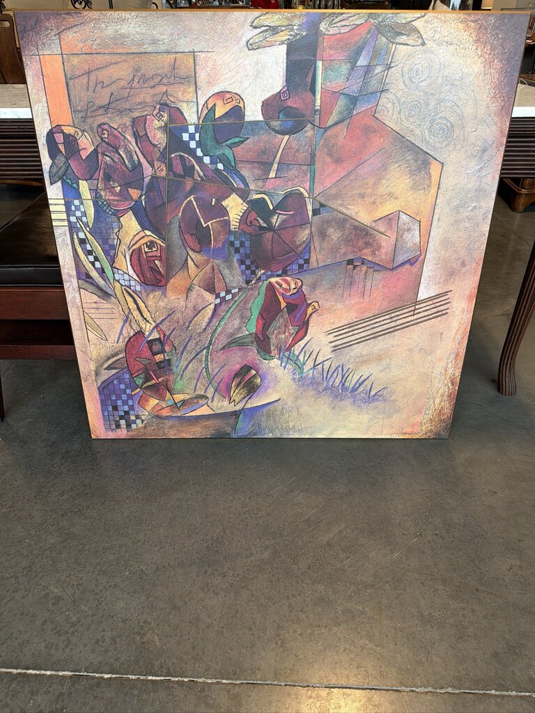 Te Quiero Mucho Art On Board By Shawna Hartnett- 36X36