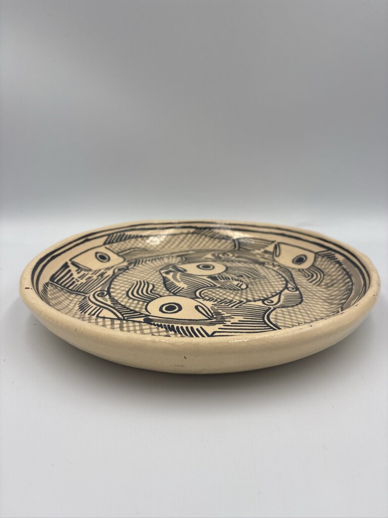 Luis Manuel Morales Mexican Ceramic Plates Set of 6 - 10.5X10.5X2