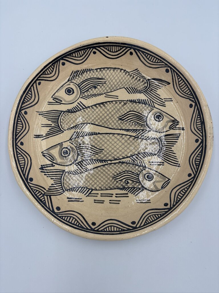 Luis Manuel Morales Mexican Ceramic Plates Set of 6 - 10.5X10.5X2