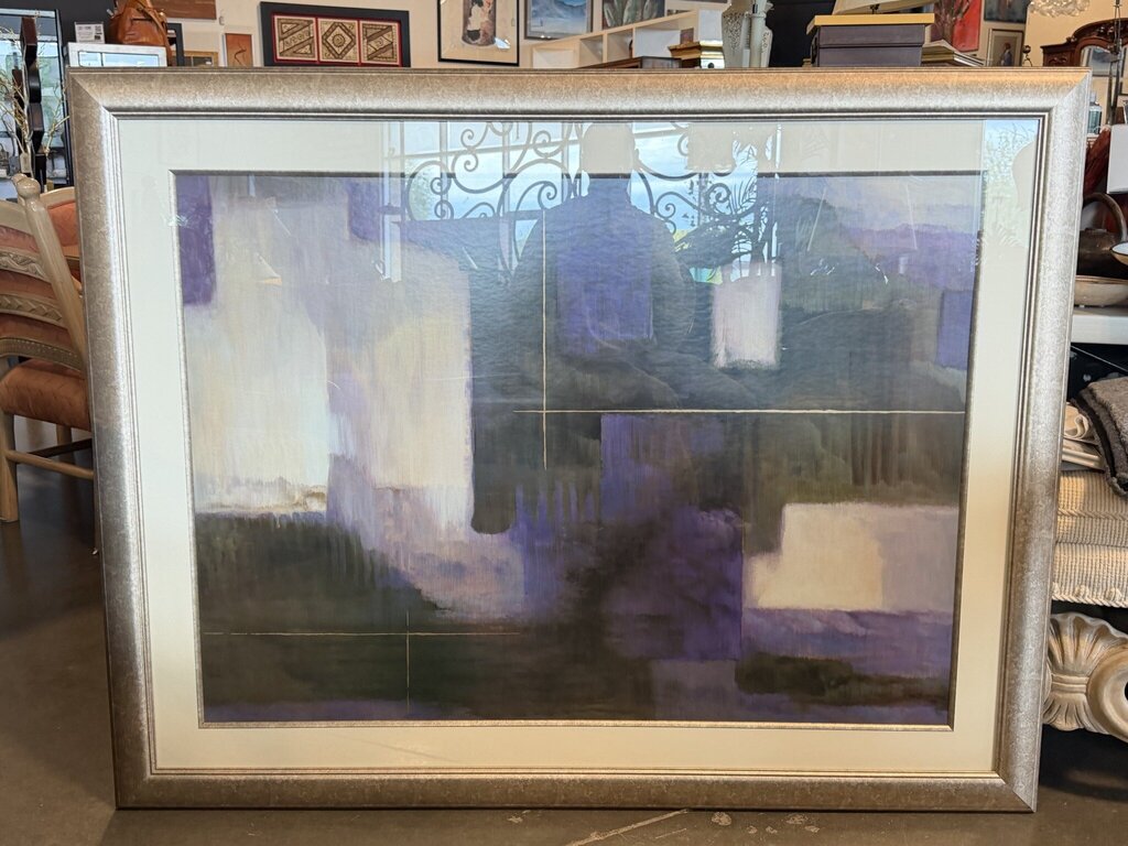 Metallic Framed Abstract Art- 59X46