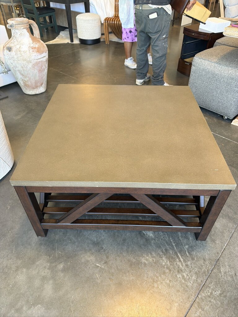 Kincaid Modern Classics Mason Square Cocktail Table- 38X38X19H- AS IS