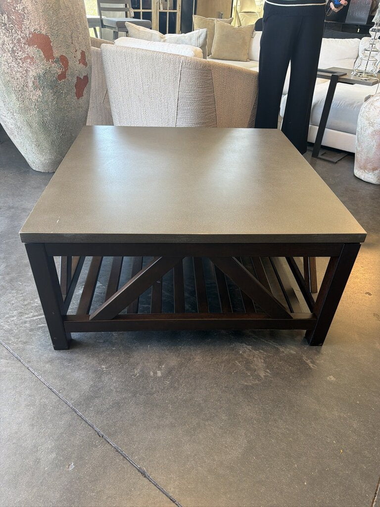 Kincaid Modern Mason Square Cocktail Table-38X38X19-AS IS