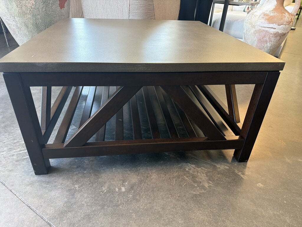 Kincaid Modern Mason Square Cocktail Table-38X38X19-AS IS