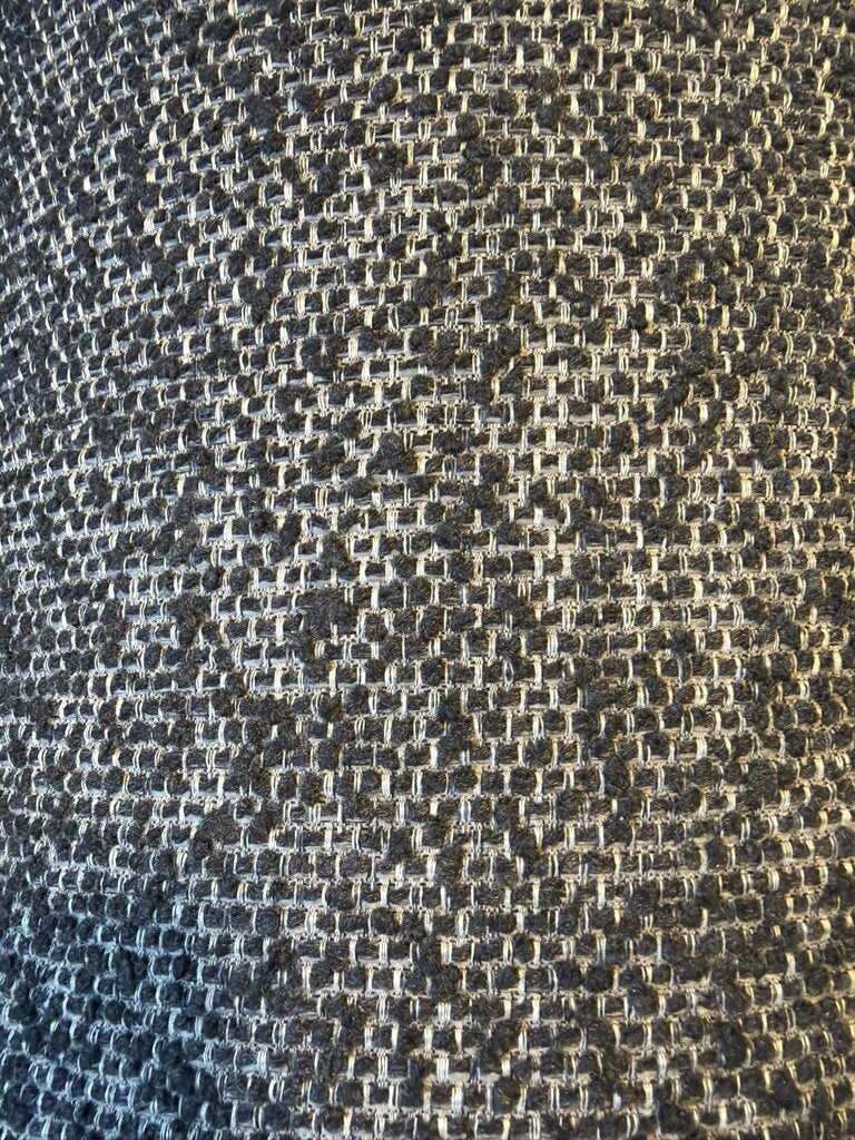 Paul Robert Navy Tweed 3 Seat Sofa- 107X45X29.5H