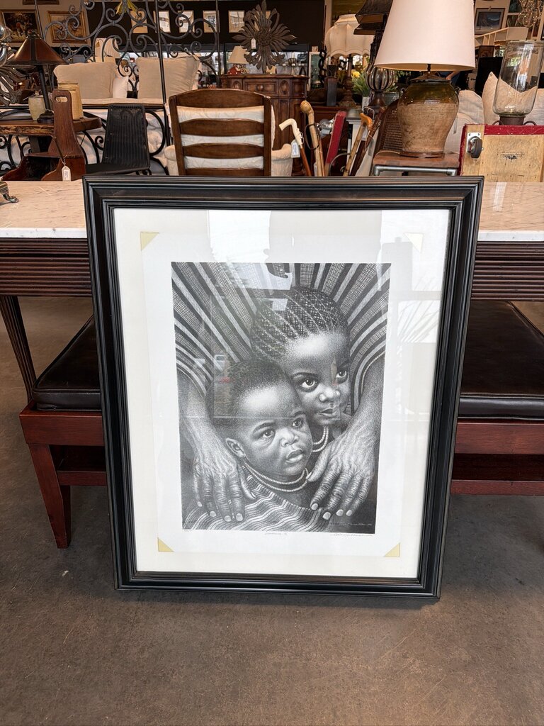Graphite Pencil Drawing by Albert Mukasa Wilson- 28X34
