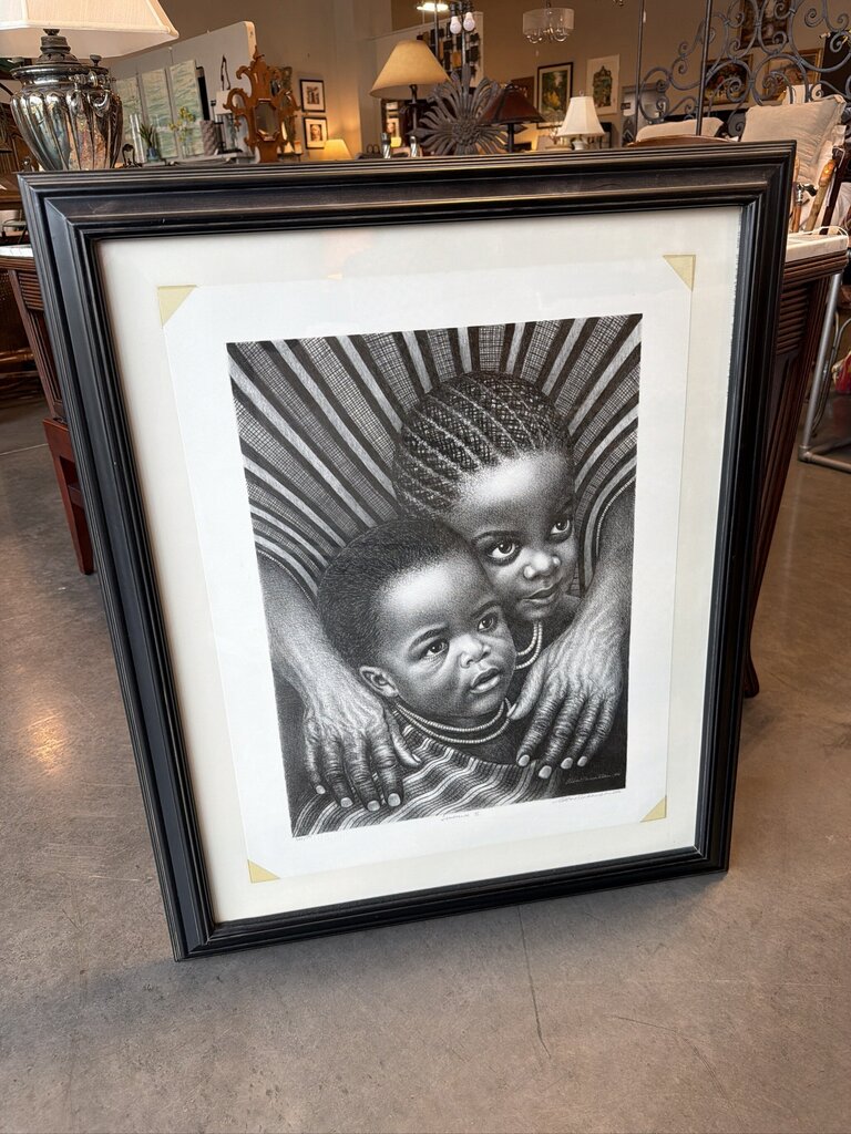 Graphite Pencil Drawing by Albert Mukasa Wilson- 28X34