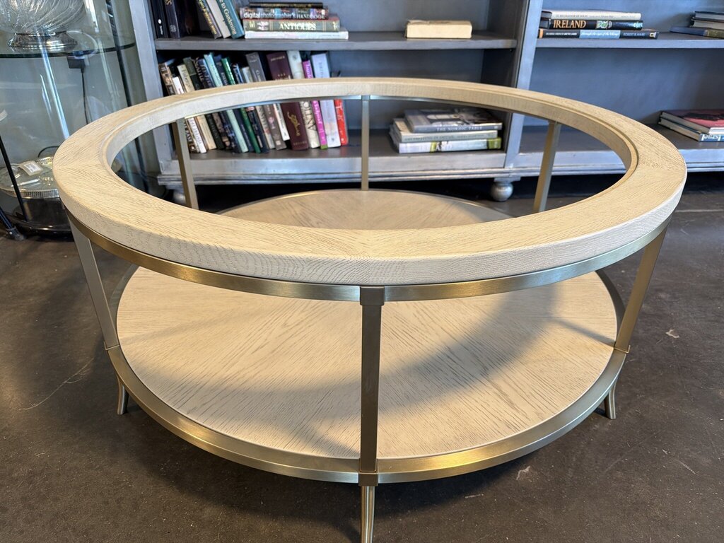 American Drew Living Room Round Monaco Coffee Table- 41.5X41.5X18