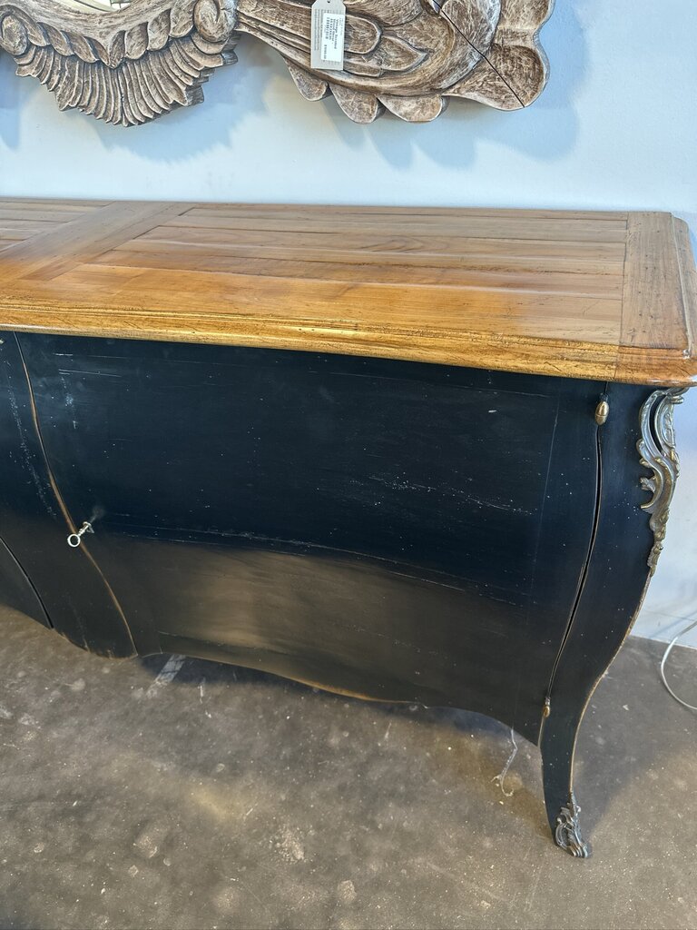 Consola de A.P.B de Bournais Louis XV Sideboard- 71X21X30