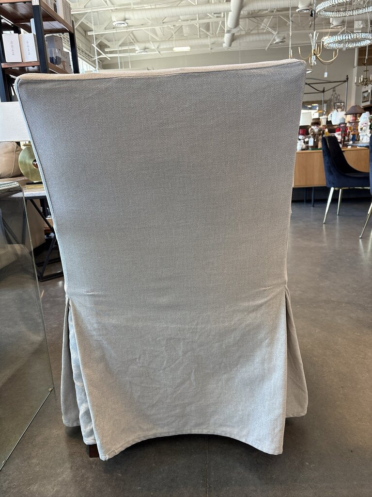 PB Comfort Square Slipcovered Dining Armchairs- Set of 4