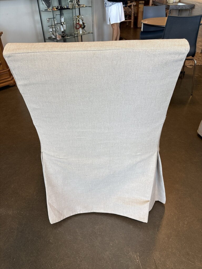 PB Comfort Square Slipcovered Dining Armchairs- Set of 4