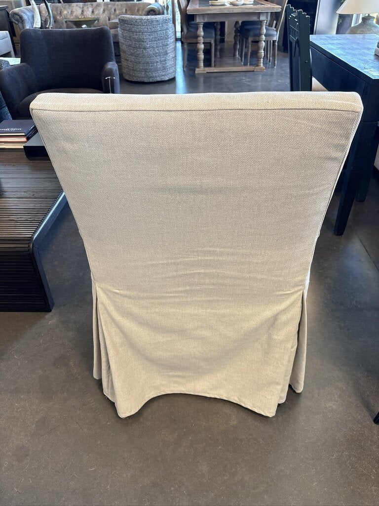 PB Comfort Square Slipcovered Dining Armchairs- Set of 4
