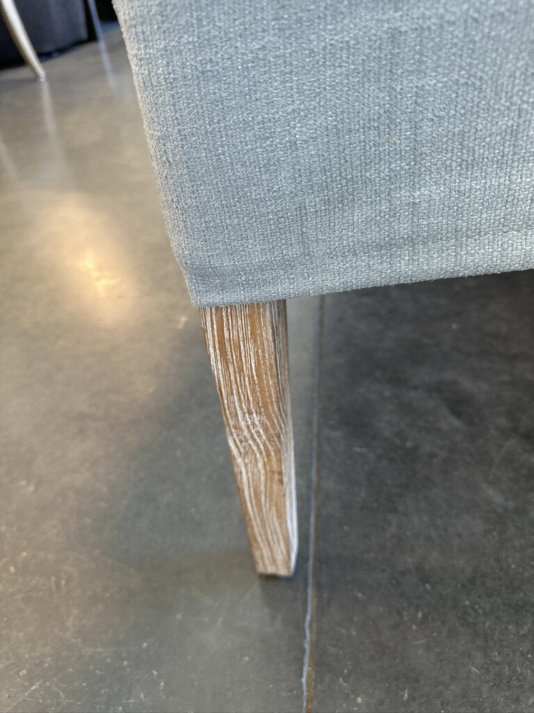 Upholstered Slipcovered Bench- 60X26X27H