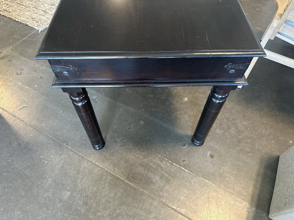 Rustic Wood 2 Drawer Desk- 47X30X30