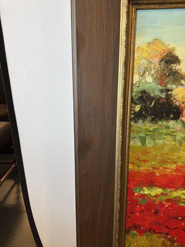 Original Poppies Art By Fuller- 41X51- AS IS