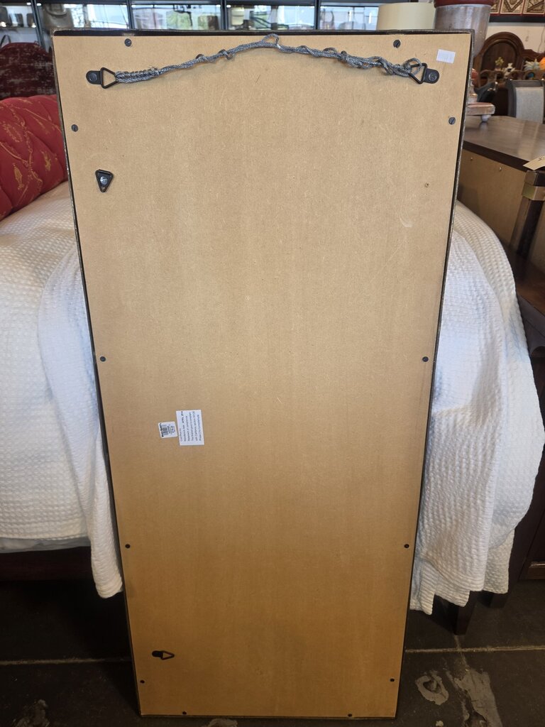 World Market Narrow Mirror W/ Quatrafoil Design - 19X2X44H