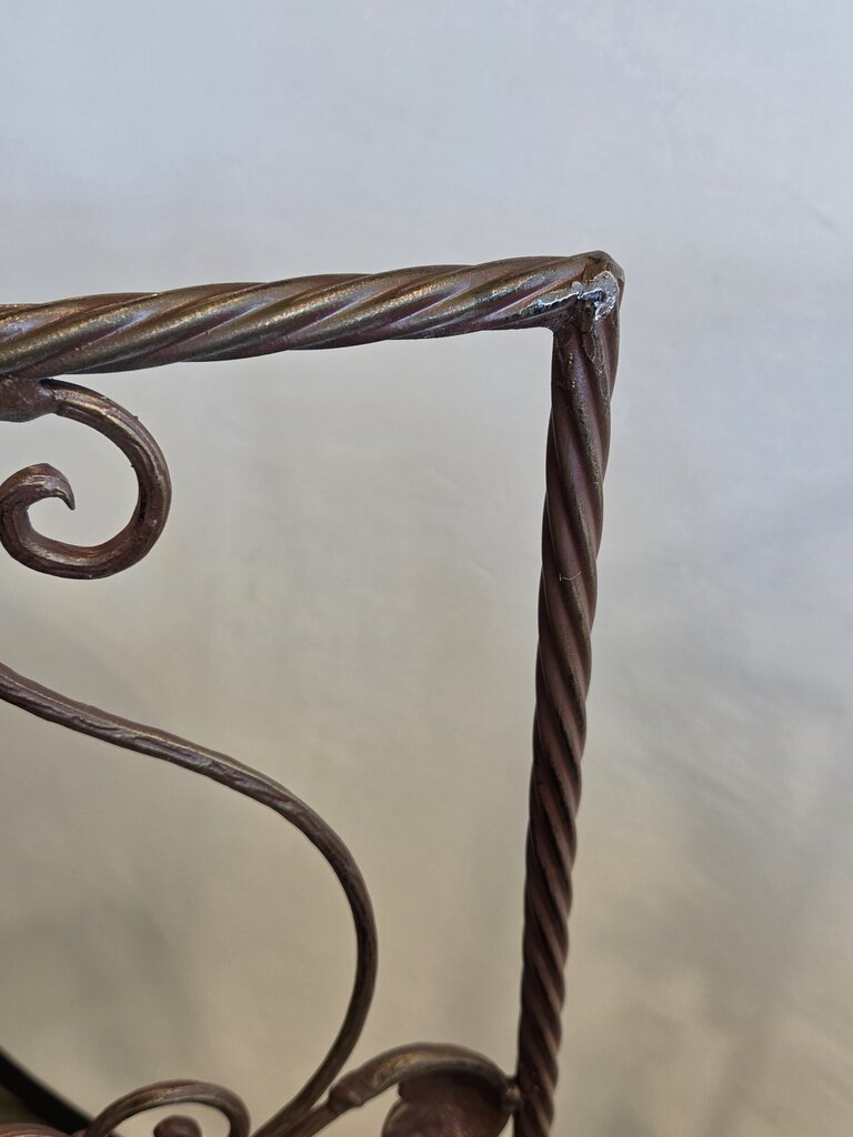 Iron Fireplace Trifold Screen (1) - 28X1X28H