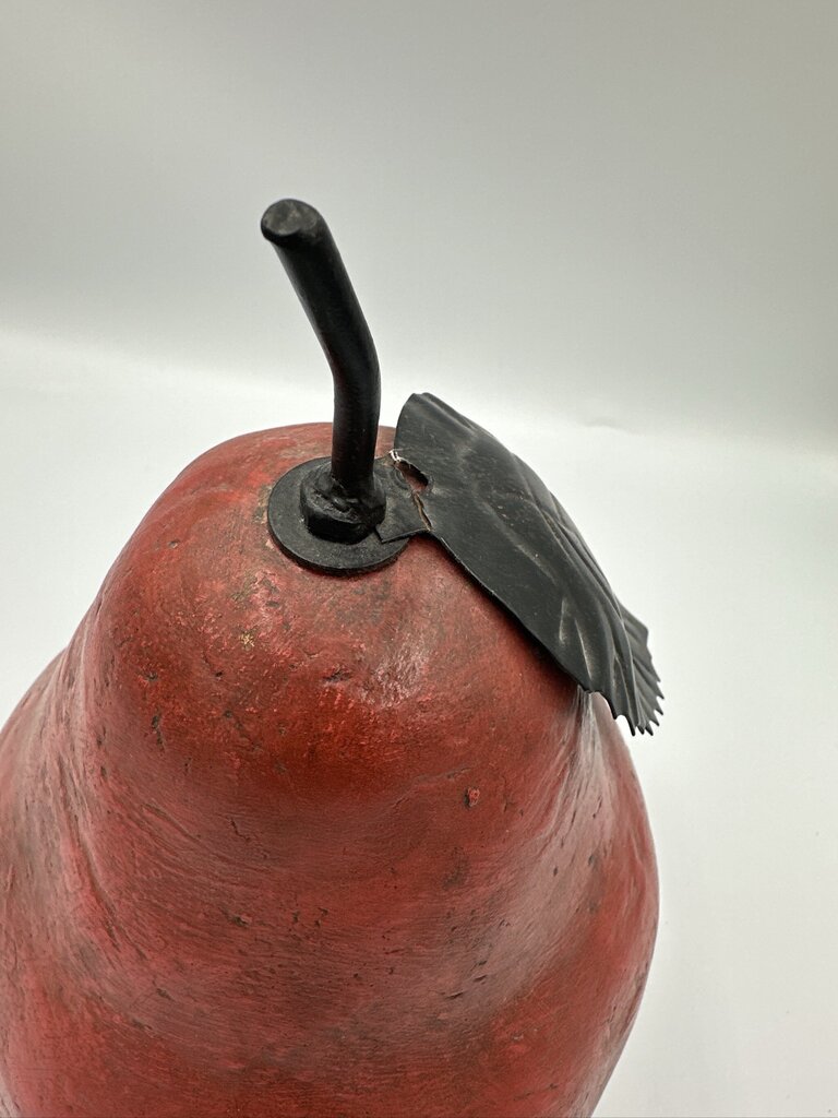 Decorative Ceramic Pear- 6.5X6.5X9H