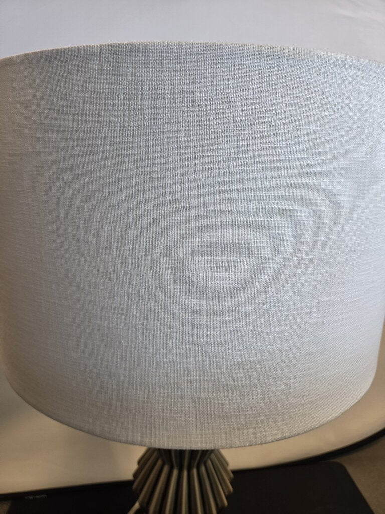 Uttermost Maxime Grey Ceramic Table Lamp - 6X17X31.5H