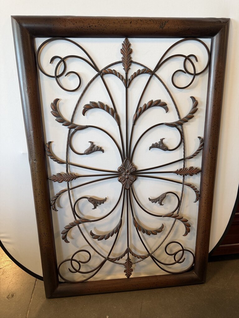 Scrolled Metal Wall Art - 40X1X60H