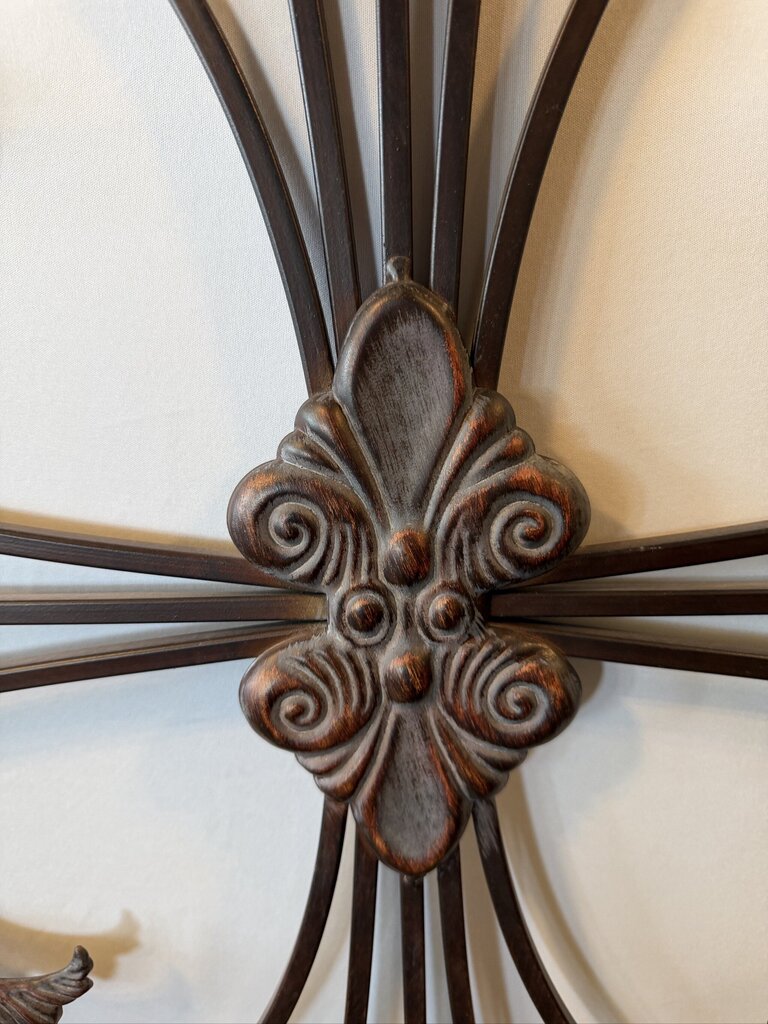 Scrolled Metal Wall Art - 40X1X60H