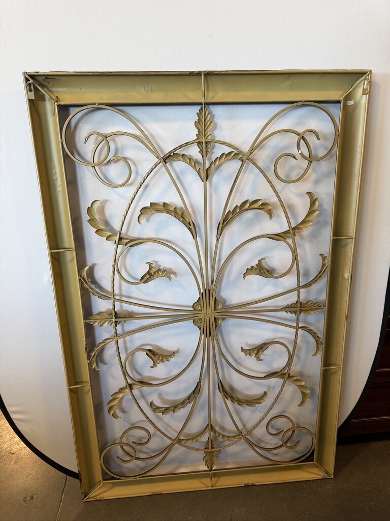 Scrolled Metal Wall Art - 40X1X60H