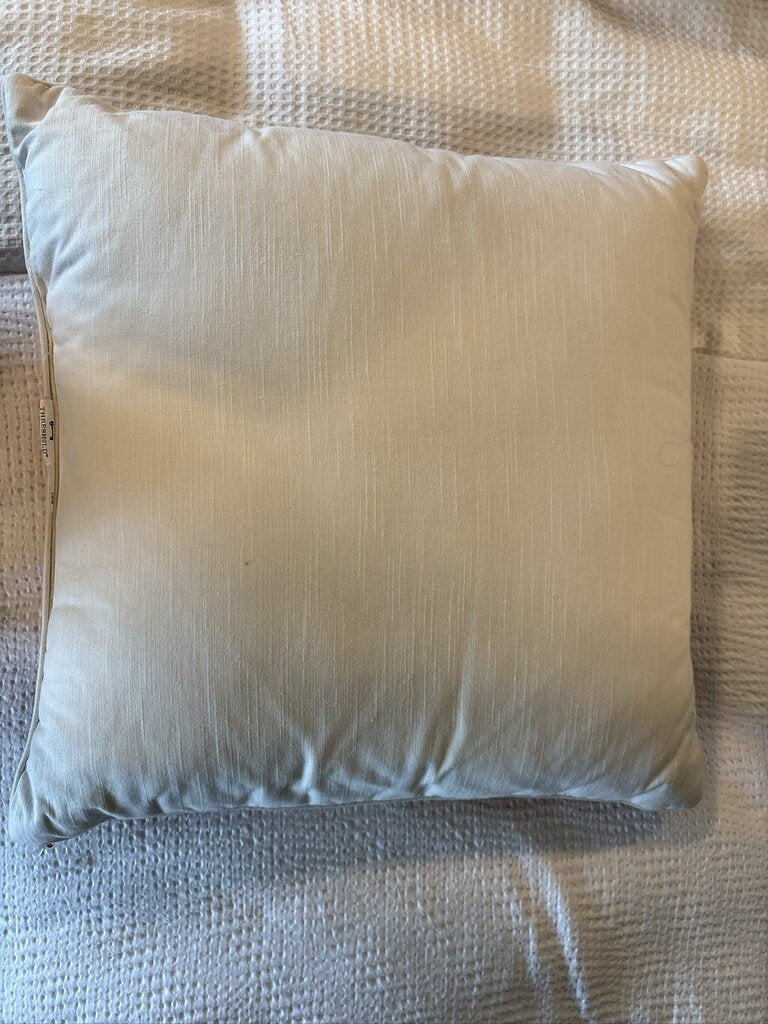 Red & White Snowflake Christmas Pillow- 23X23