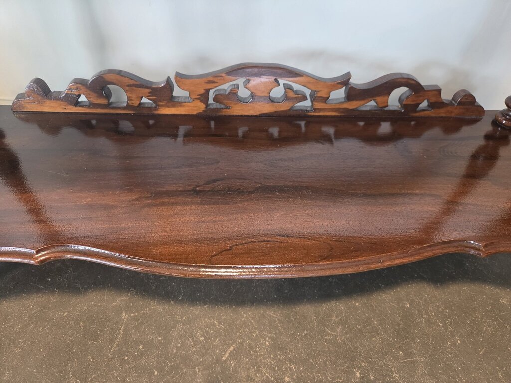 Antique Victorian Walnut Whatnot Shelving- 30X11X35