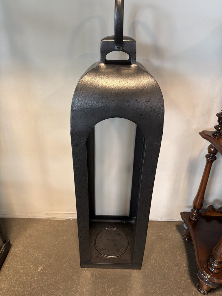 Pottery Barn Metal Lantern- 9X9X34