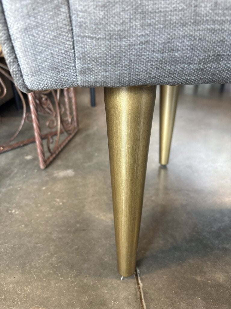 West Elm Celine Bench W/ Metal Legs - 51X18.5X23.5H