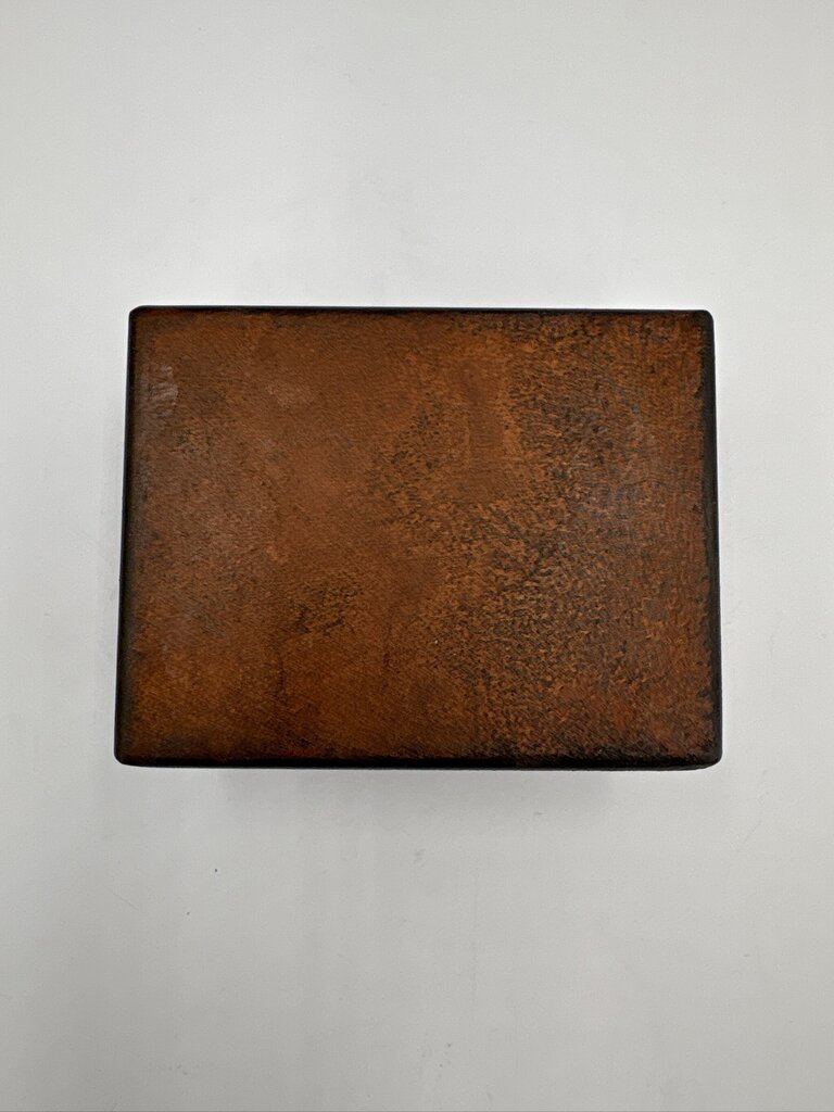 Jan Barboglio Hand Forged Iron Metal Trinket Box With Lid 4X3x1.25
