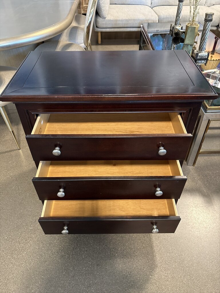 Stanley Dresser 3 Drawer Nightstand- 32X18X30H- AS IS