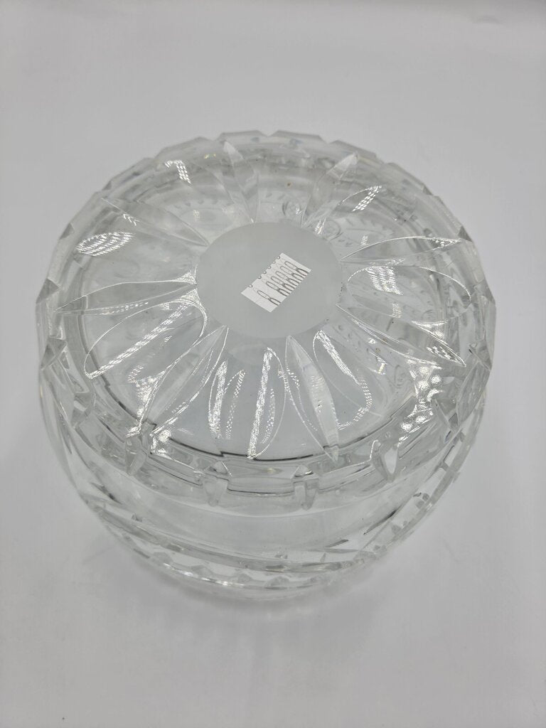 Round Crystal Bowl- 6X6X5