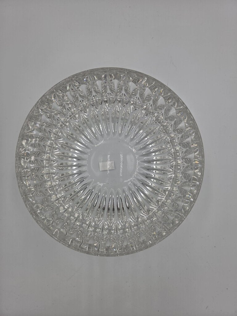 Round Crystal Bowl- 8X8X3.5