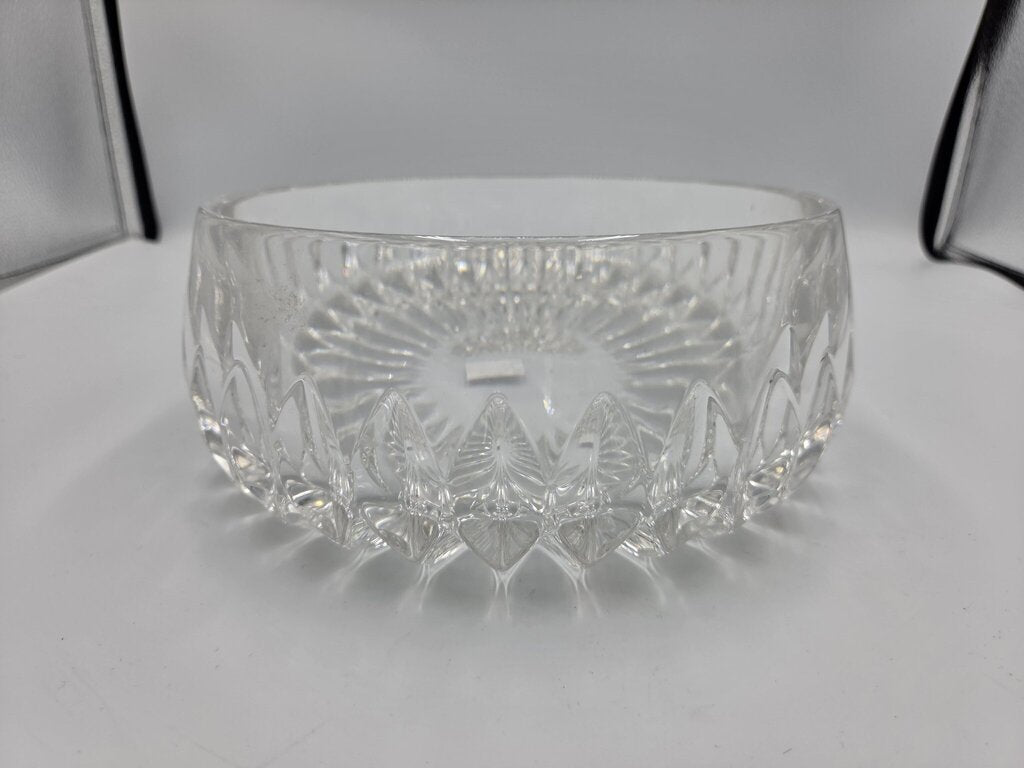 Round Crystal Bowl- 8X8X3.5