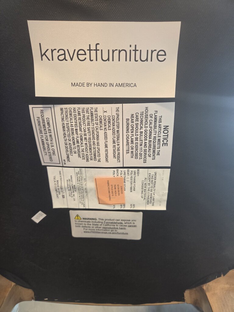 Kravet Milton Dining Chairs - Set Of 7 - 20X19X35H