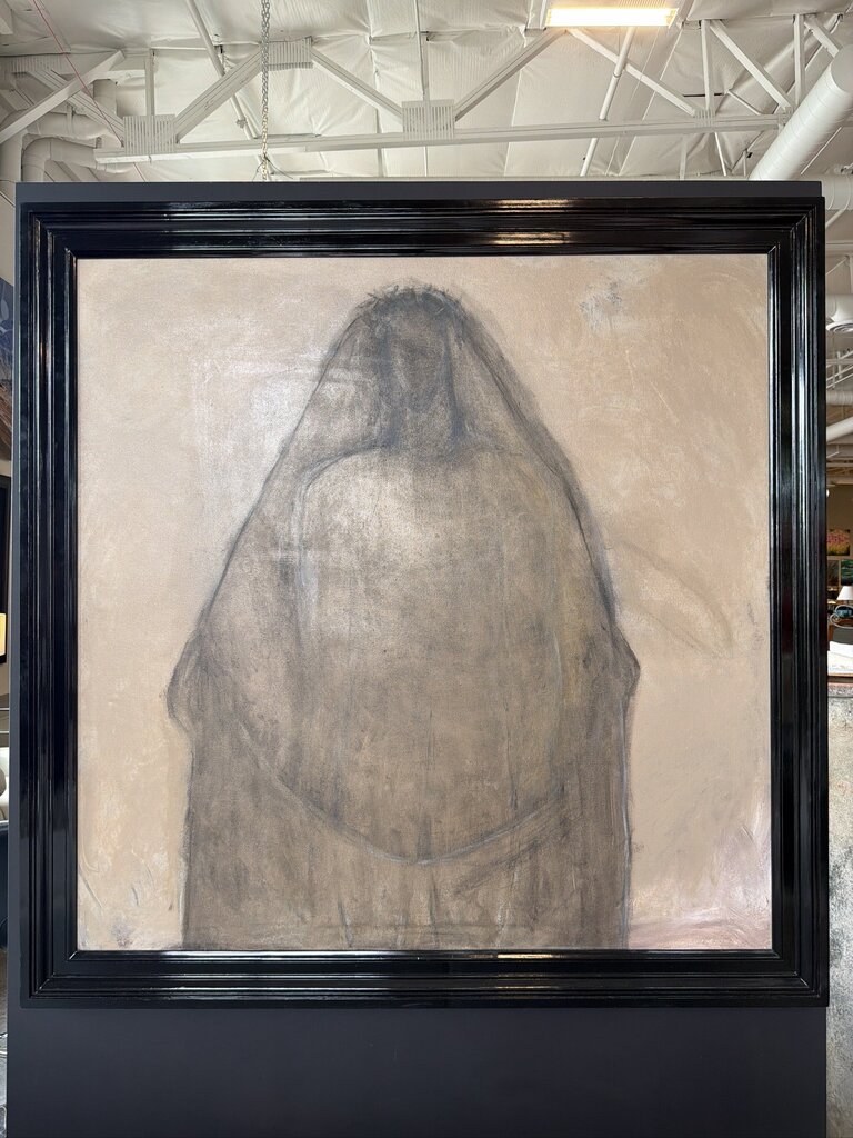 Abstract Woman Framed Art By Emil Schumaker- 68.5X68.5