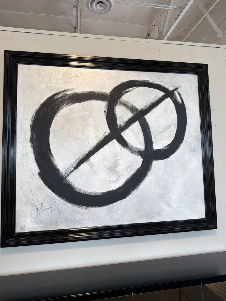 Abstract Original Artwork By Emil Schumacker- 79.5X68