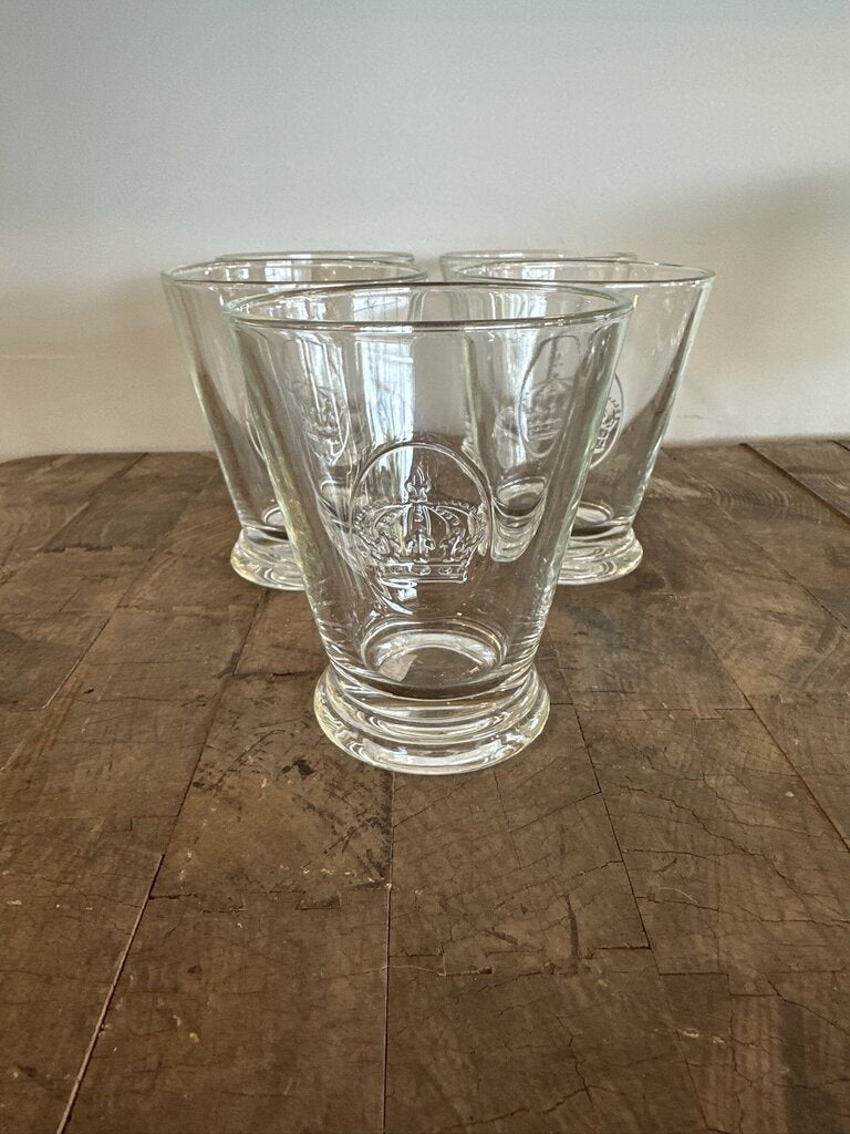 La Rochere Glass Tumblers - Set of 5 - 3.5X3.5X4