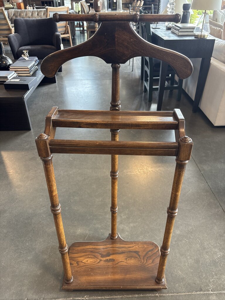 Vintage Butler Valet Stand- 19X12X44H
