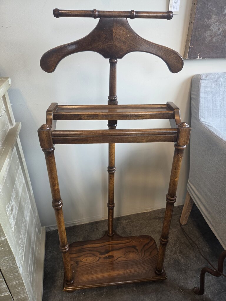 Vintage Butler Valet Stand- 19X12X44H