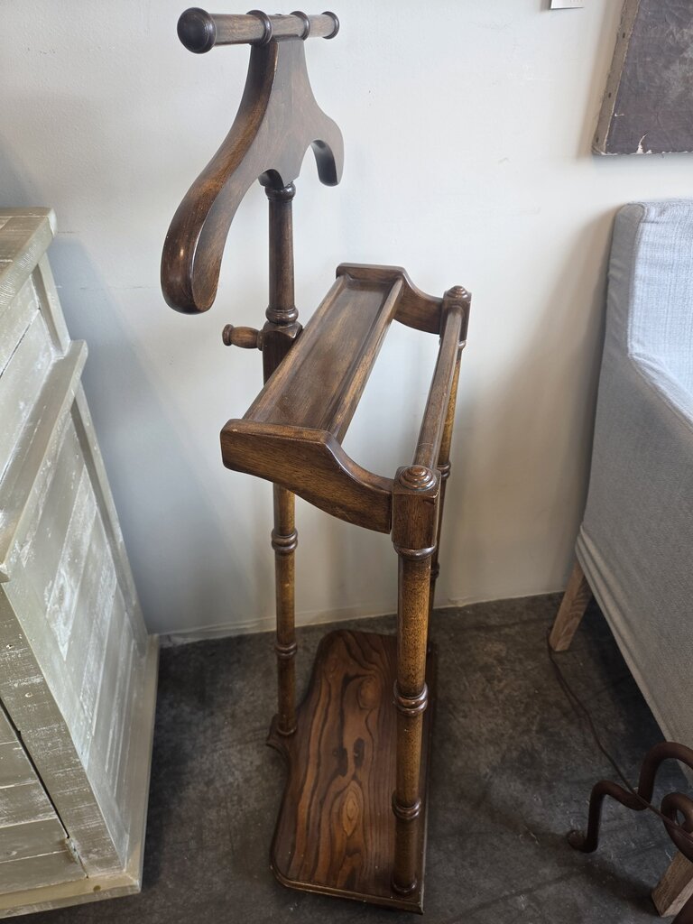 Vintage Butler Valet Stand- 19X12X44H