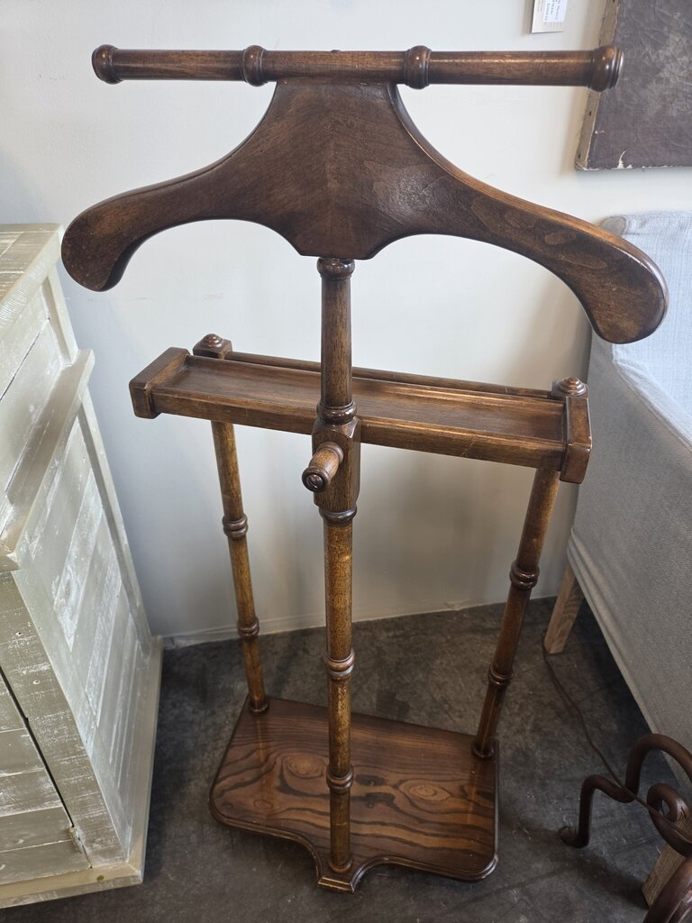 Vintage Butler Valet Stand- 19X12X44H