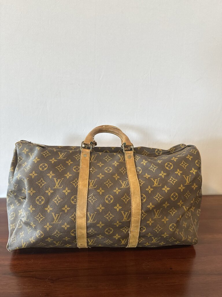 Louis Vuitton French Company Monogram Keepall 50 w/tuck lock