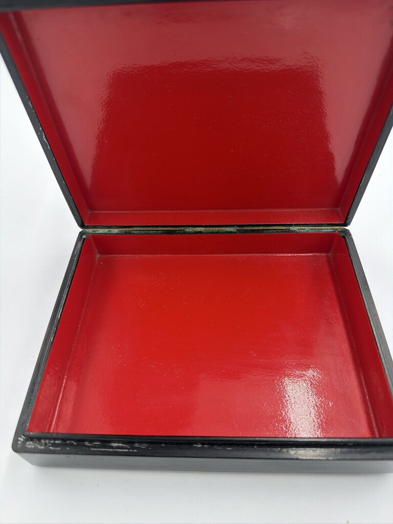 Vintage Russian Kholui Painted Box - "North" by A. Starikova