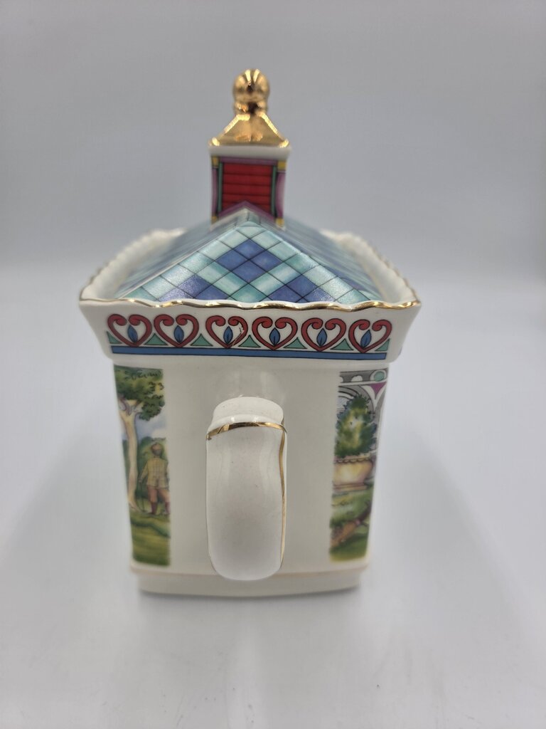 Vintage Sadler Teapot A Round Of Golf Championship