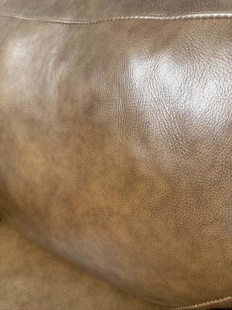 La Cross Apache Sedona Leather Chairs- Pair