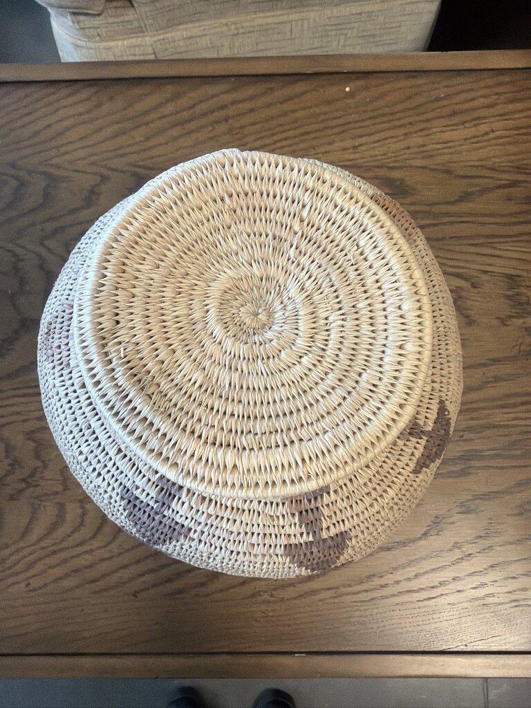 Vintage Papago Olla Basket- 10X10X12 Research
