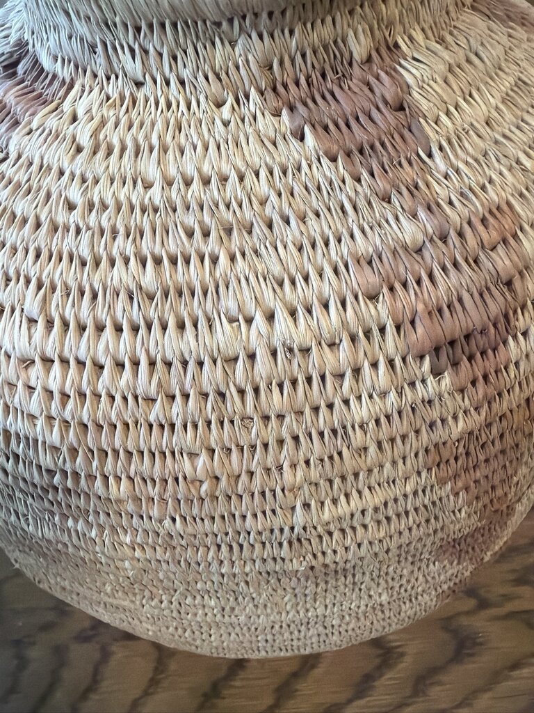 Vintage Papago Olla Basket- 10X10X12 Research
